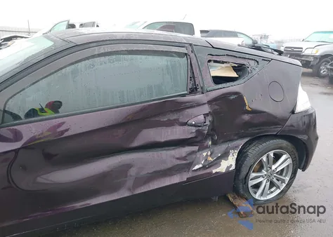 2013 Honda Cr-Z из США, поврежденный, VIN JHMZF1C45DS001583